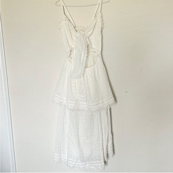 V. Chapman Panna Cotta Midi Dress White - Picture 4 of 10